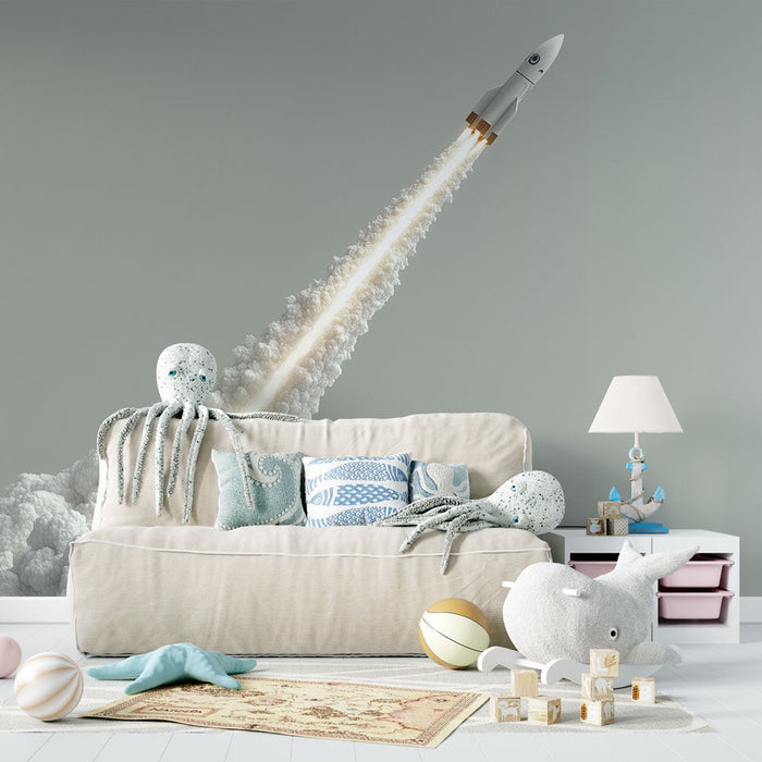 Carta da parati razzo | Fuga e avventura