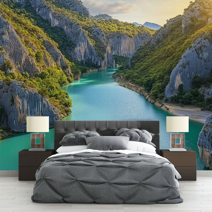 Mural Wallpaper Krajolik | Klanci i Tirkizna Rijeka