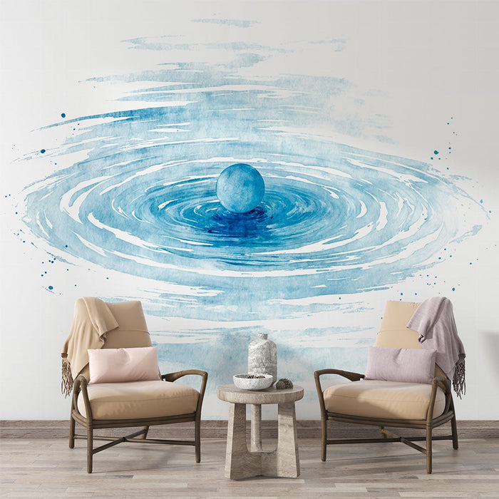 Fototapeet veealune | Sinine lainemõju