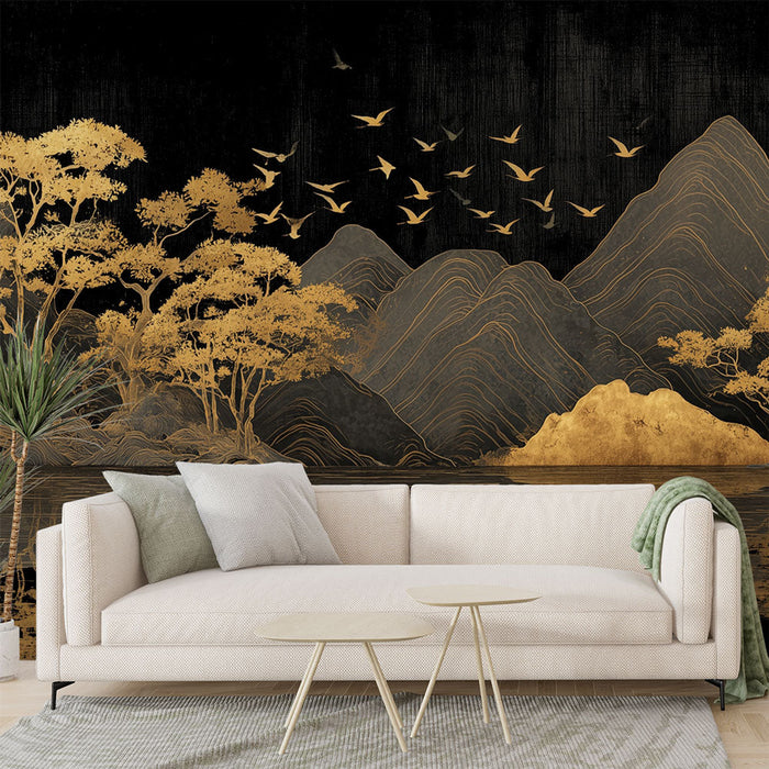 Tapeta s krajinným motivem | Elegantní hory a příroda