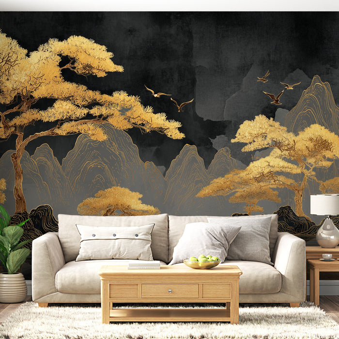 Foto Behang landschap dore | Natuurlijke elegantie