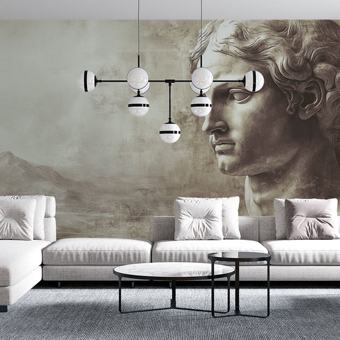 Tapeta s klasickou sochou | Umělecký a nadčasový dotek