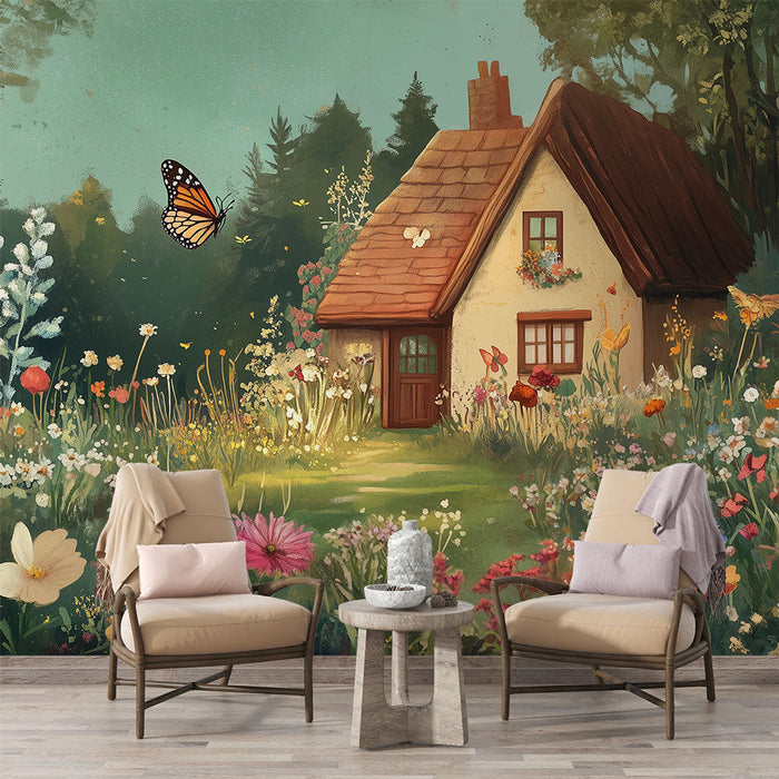 Tapeta pohádkový dům | Kouzelná krajina