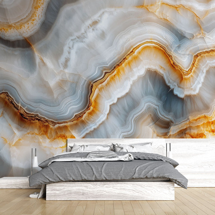 Tapeta marmurkowa | Organiczny i elegancki design