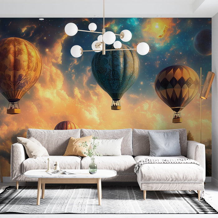 Tapete Vrući zračni baloni | Nebesko putovanje