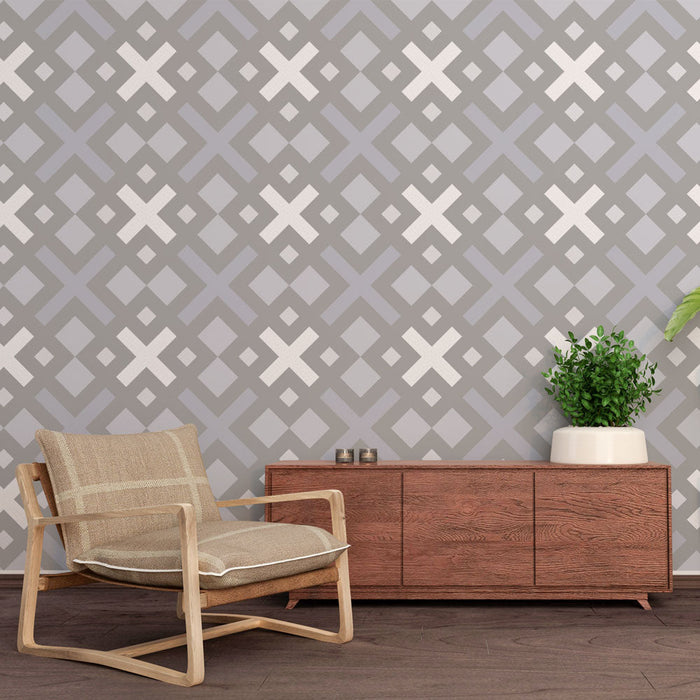 Tapete padrão geométrico | Estilo moderno e limpo