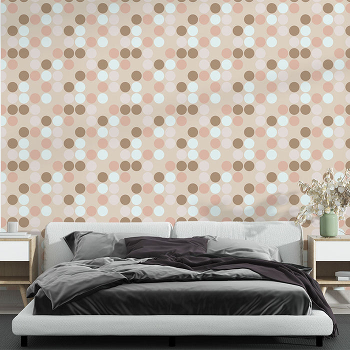 Fototapeet täppidega | Elegantne pastellkujundus