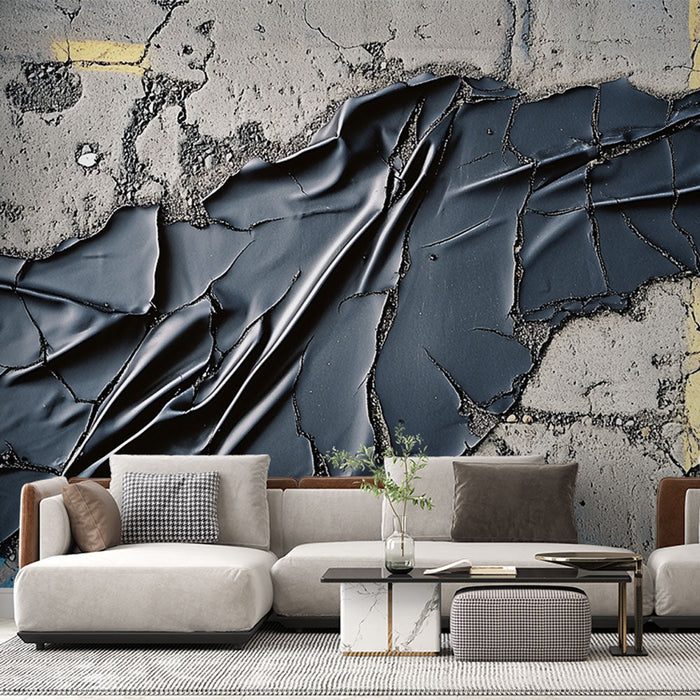 Carta da parati urban modern | Crepe e texture