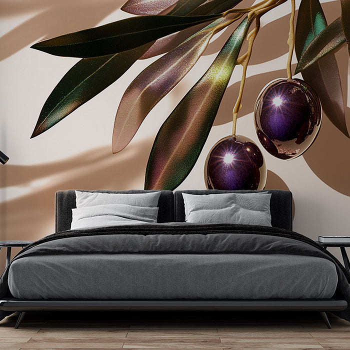 Foto Behang olijven | Modern en elegant patroon