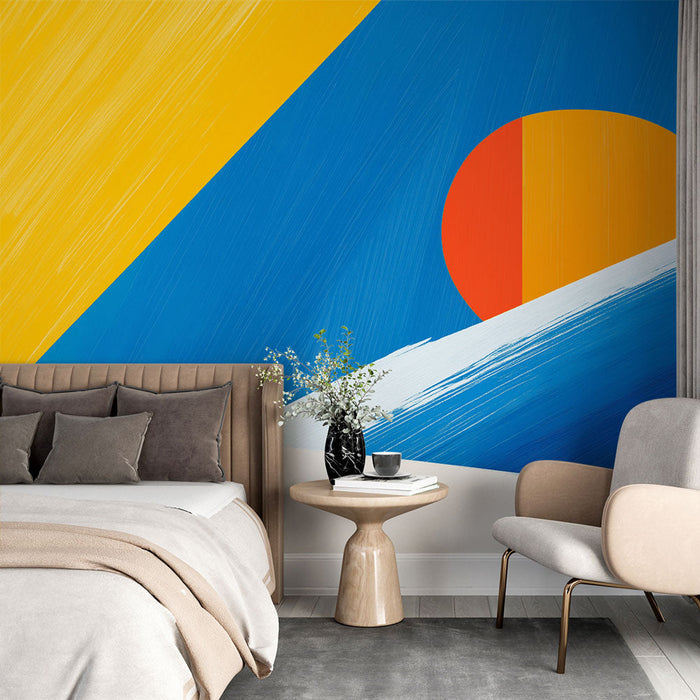 Tapeta | Jasné barvy a dynamické tvary