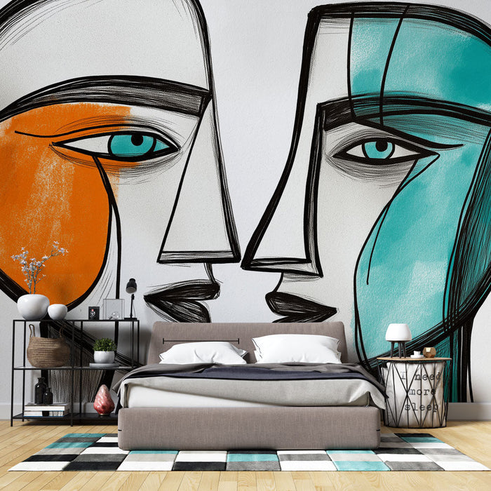 Panoramski abstraktni tapeta | Head to Head