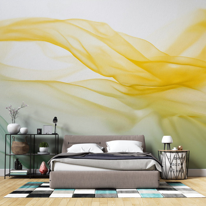 Fototapeta | Srečanje med rumeno in zeleno