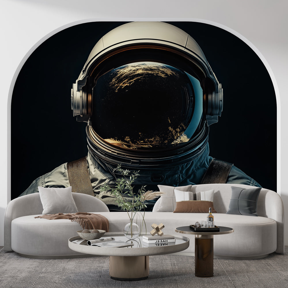 Papier peint Fusée, satellites et astronautes au-dessus des montagnes nr. u96333 – magasin en Papier peint Fusée, satellites et astronautes au-dessus des montagnes nr. u96333 – magasin en