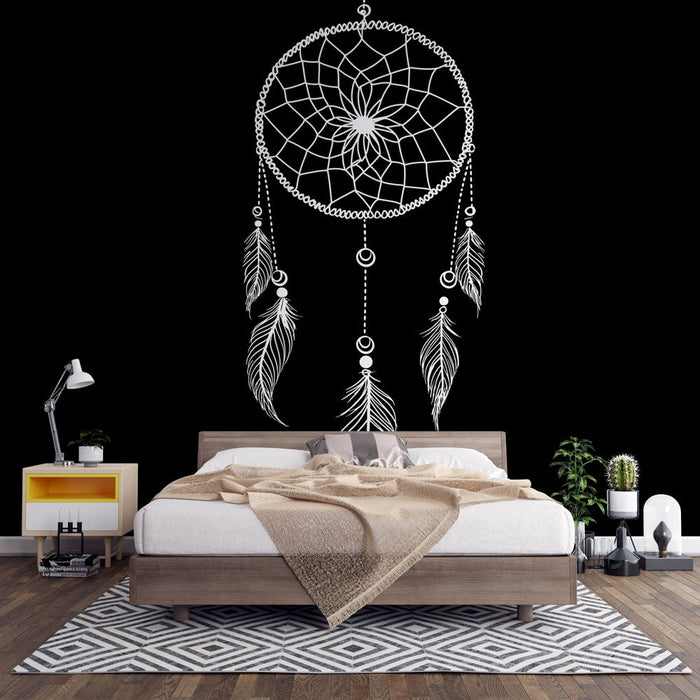 Mural Wallpaper dream catcher | Elegant and spiritual design