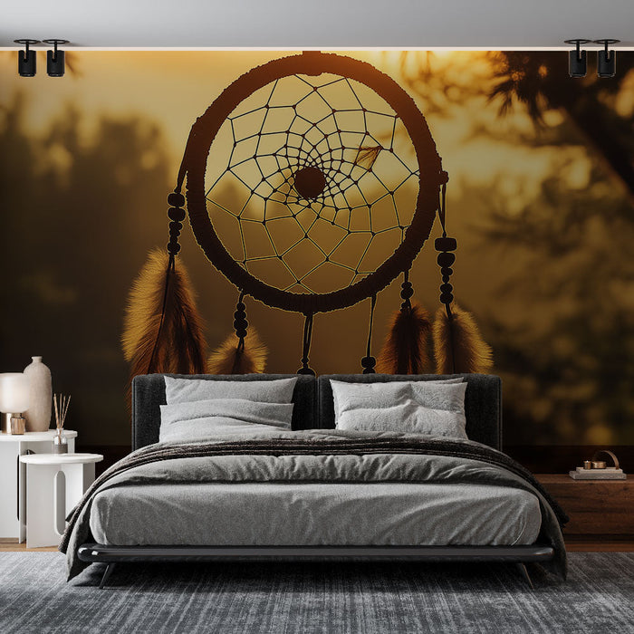 Mural Wallpaper dream catcher | Elegance and spiritual harmony