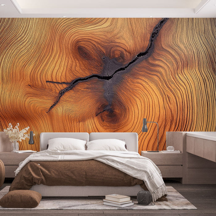 Seinatapeet puit | Rikkalik ja soe puidu tekstuur looduslike kiududega