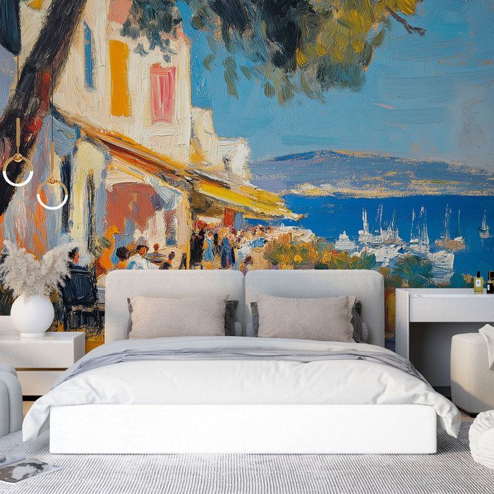 Tapete seaside | Sonnige künstlerische Aussicht