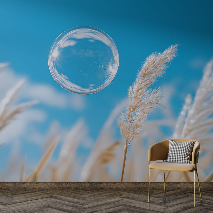 Carta da parati soap bubble | Poesia naturale all'aperto