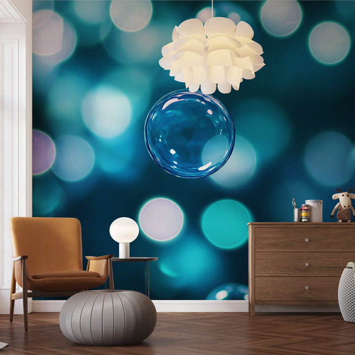 Muraaltapeet veemullid | Luminestsents ja veeline efekt