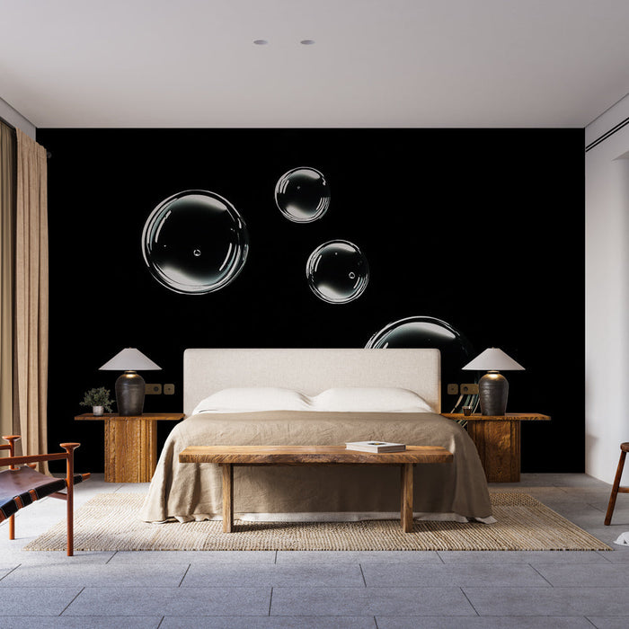 Fototapet su kabarcıkları | Zarif ve modern tasarım unsurları