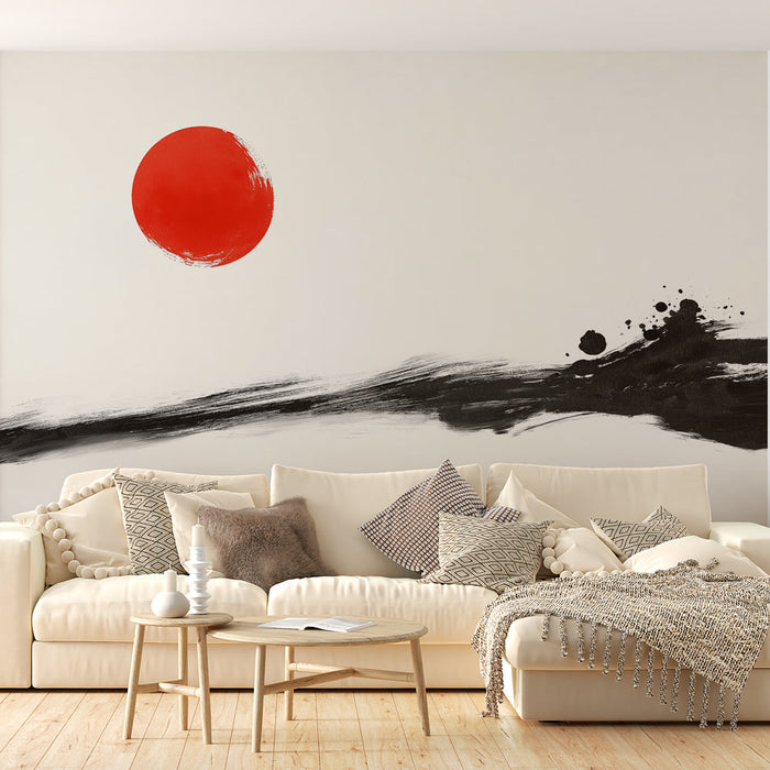 Carta da parati Calligrafia giapponese | Come un'alba