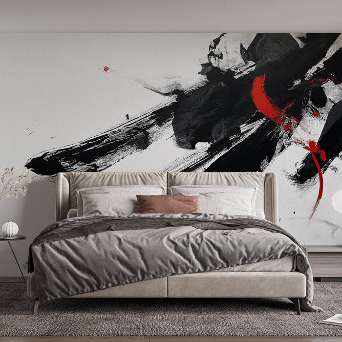 Seinamaaling Jaapani kalligraafia | Punase ja musta vahel