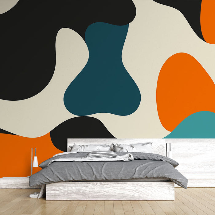 Mural Wallpaper camouflage | Heledad värvid