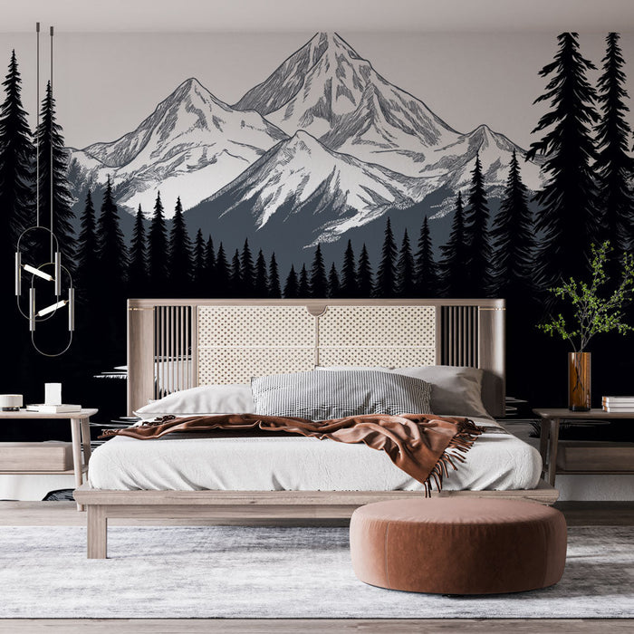 Tapetti camping | Nuotio ja majesteettiset vuoret