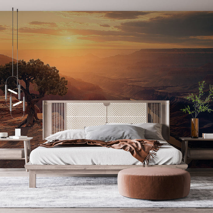 Mural Wallpaper canyon | Spectacular view of the Grand Canyon at sunset