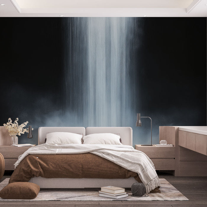 Ταπετσαρία καταρράκτη | Φωτεινή καταρράκτης στις σκιές και αντανακλάσεις