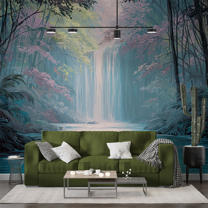 Tapete-cascade | Каскада, заобиколена от плодородна растителност