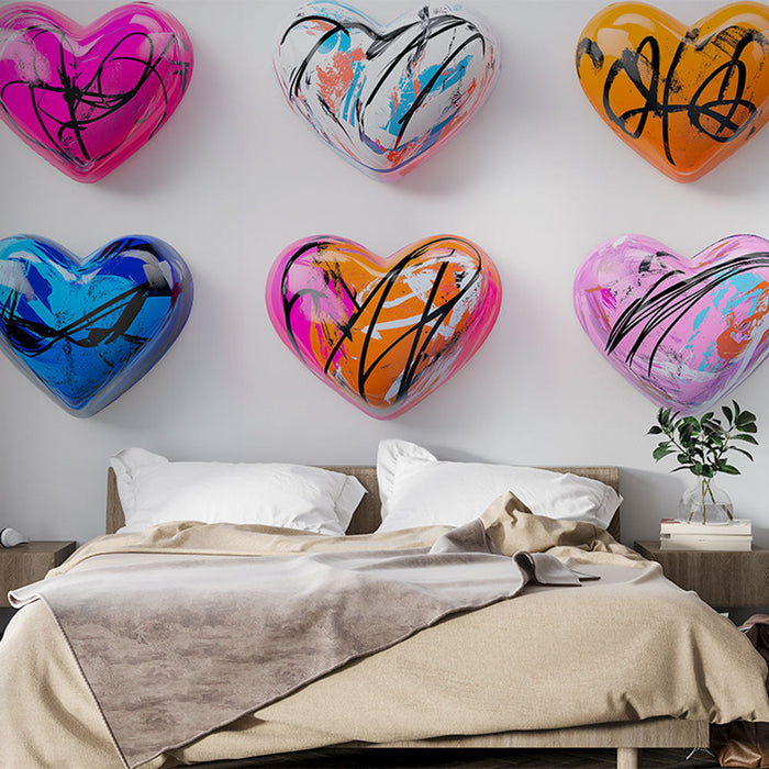 Falikép szív | Mini 3D szívek