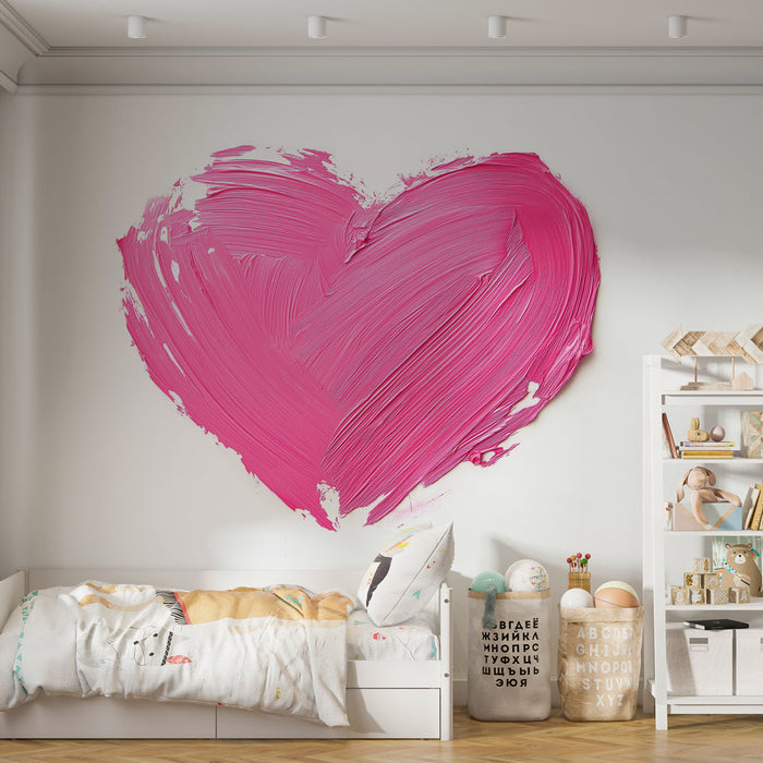 Tapeta srdce | Růže v malbě