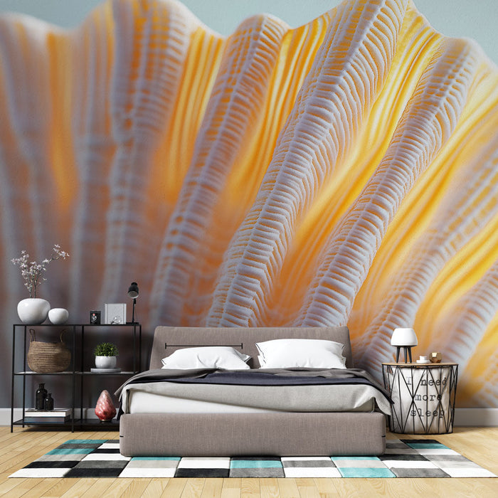 Tapet scoică | Design elegant de scoică cu detalii subtile