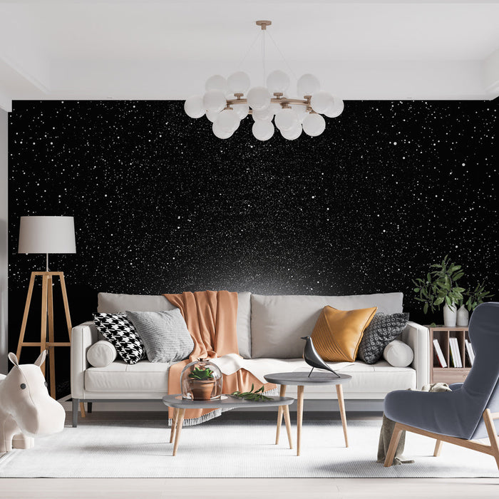 Papel pintado cosmos | Camino bajo un cielo estrellado atemporal