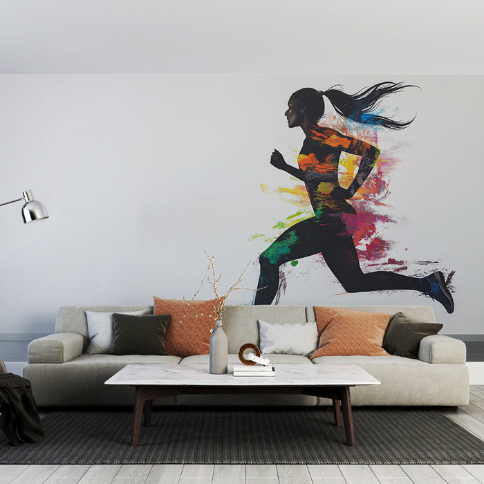 Tapeta bieganie | Waty i kolory