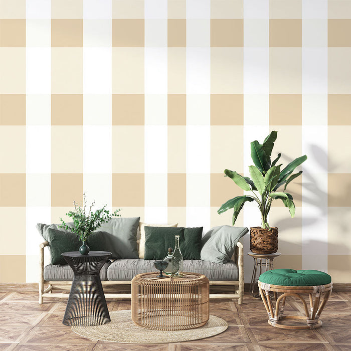 Seinafresko Šoti | Tartan beežid toonid