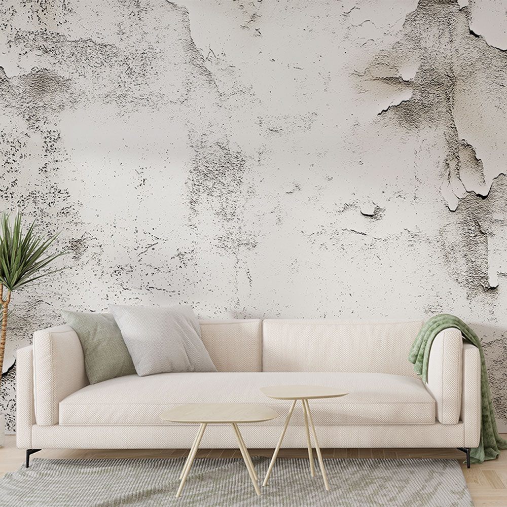 Papel pintado efecto degradado | Textura de estuco desgastado — WonderMural, image size:1000x1000