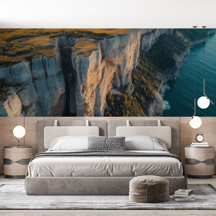 Tapeta klify | majestatyczne krajobrazy z widokiem na ocean