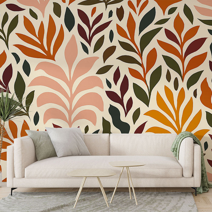 Tapete šareno lišće | Živopisni uzorci lišća u jesenskim nijansama
