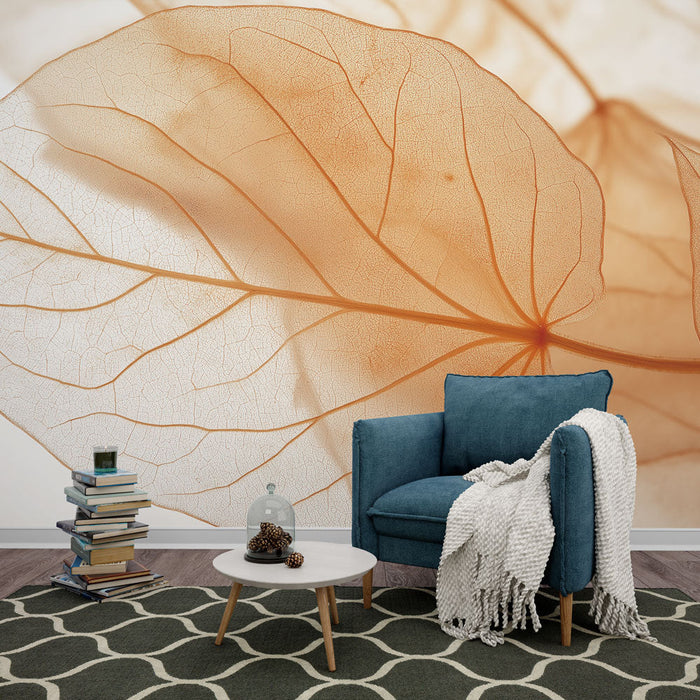 Fototapeta hnědé listí | Detailní příroda