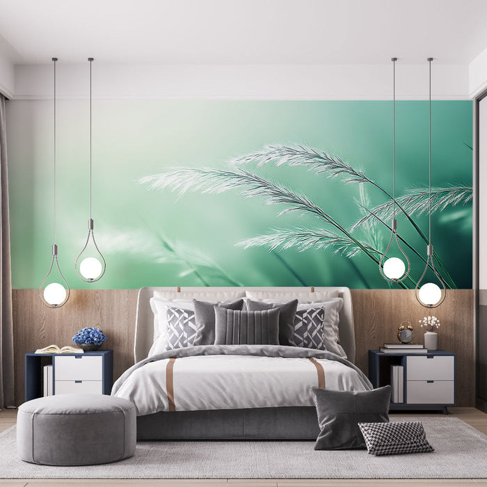 Vihreä vesikasvillisuus Tapetti | Villit ruohot panoraamassa