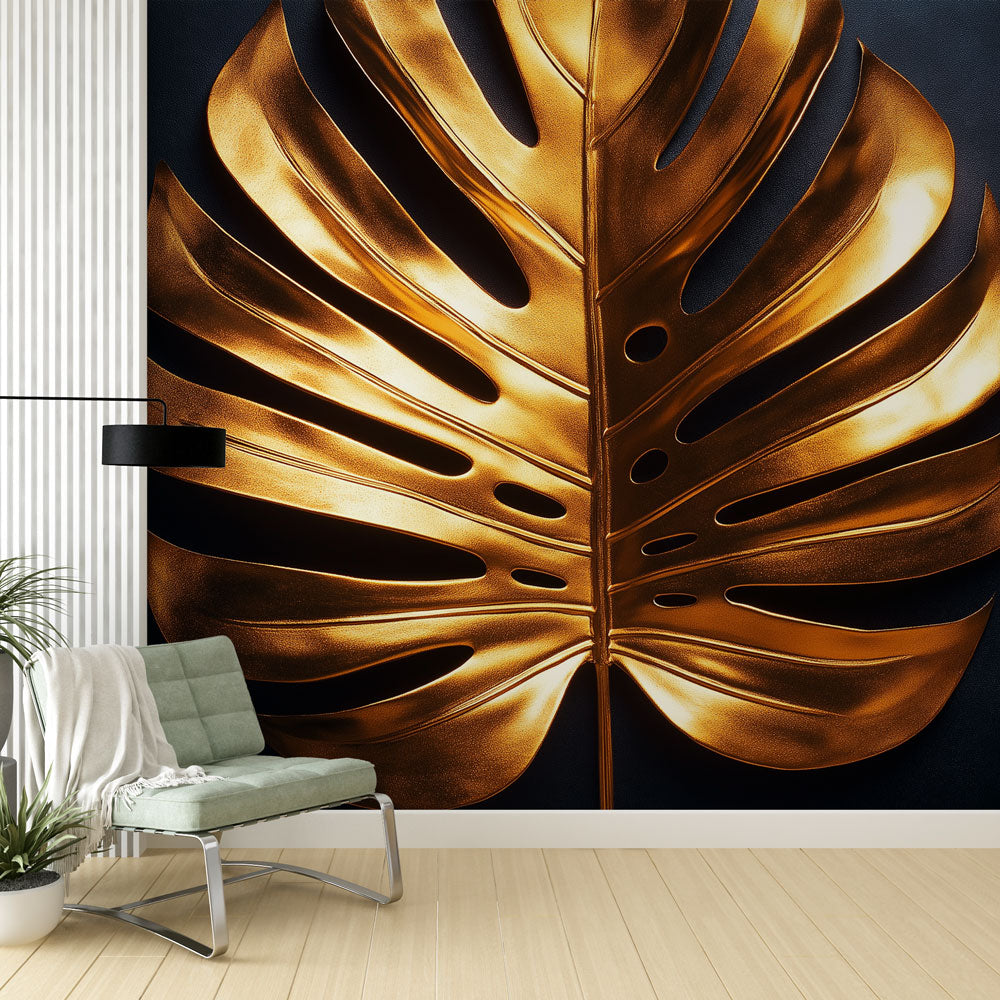 Fototapete Monstera Blatt