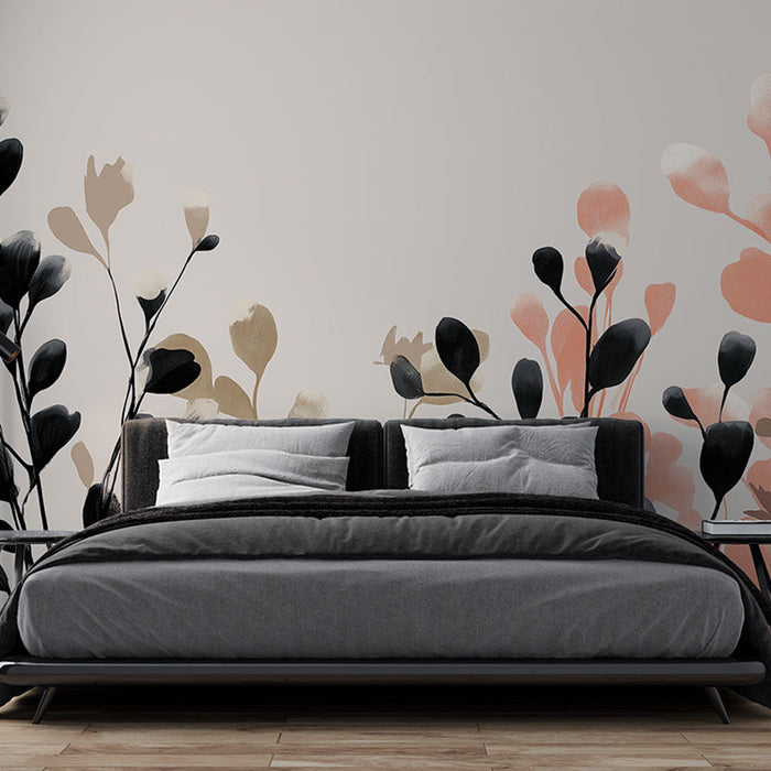 Modern Floral Wallpaper | Delicate Branches and Leaves in Soft Shades
Moderne virágos tapéta | Finom ágak és levelek lágy árnyalatokban