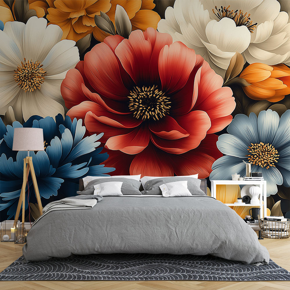 big flower wallpaper
