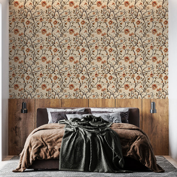 Vintage floral wallpaper | Pattern of pink and brown flowers on a beige background

Παλαιό λουλουδάτο ταπετσαρία | Μοτίβο ροζ και καφέ λουλούδια σε μπεζ φόντο