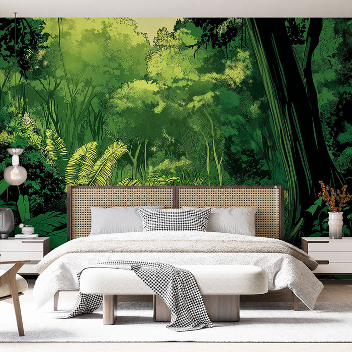 Tapeta tropický les | Únik do srdce bujné džungle