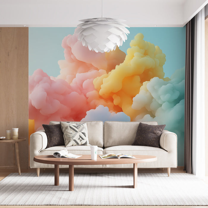 Papel de parede smoke | pastel-cloud