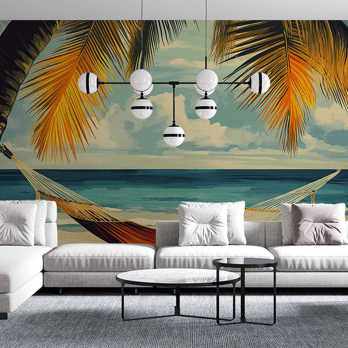 Tapetti riippumatto | Trooppinen pakopaikka palmupuiden alla