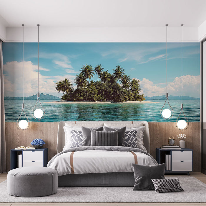 Carta da parati isola tropicale | Relax al bordo dell'acqua